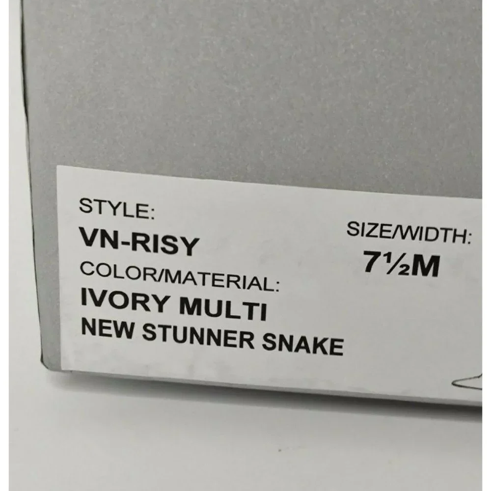 Vince Camuto Knee High Boots Snakeskin Phyton Leather Risy  7.5 - Picture 12 of 12